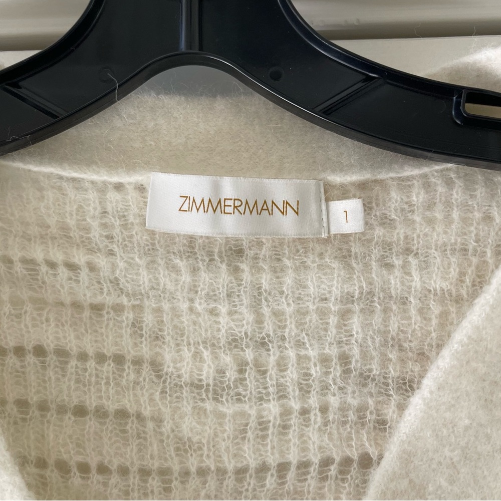 Zimmermann Scalloped Alpaca Blend Cardigan - Picture 5 of 12